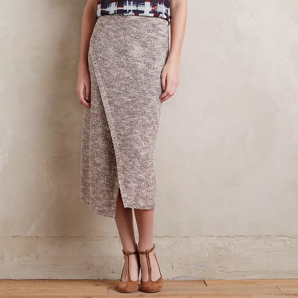 NWT Anthropologie Moth Midi Sweater Skirt